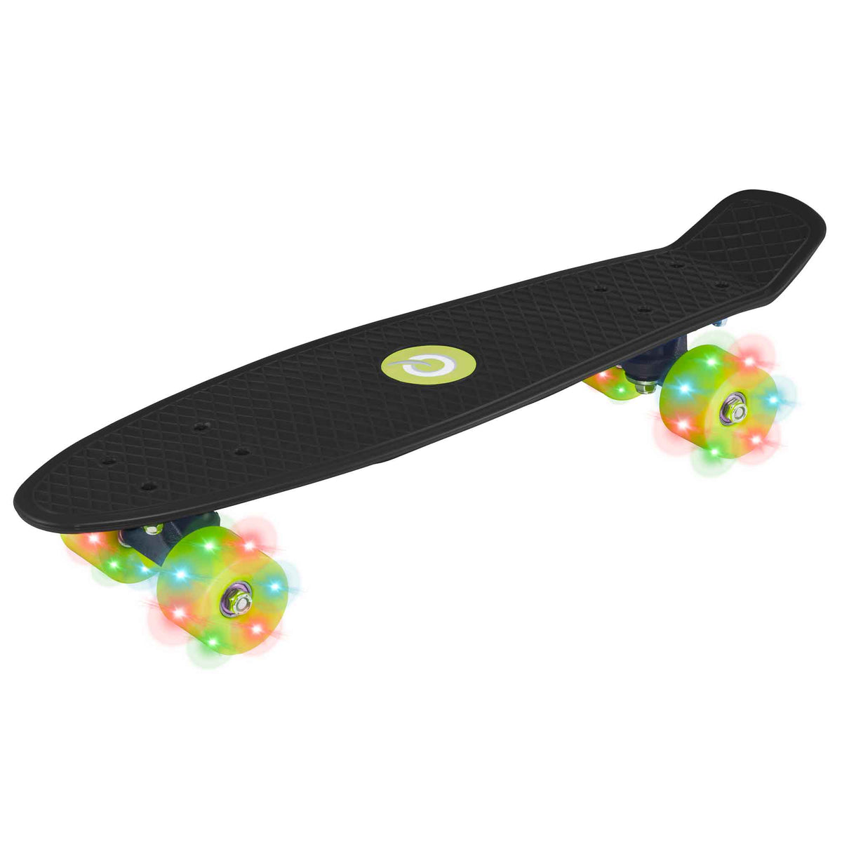 EVO 22&quot; Light Up Penny Board - Black Skateboards