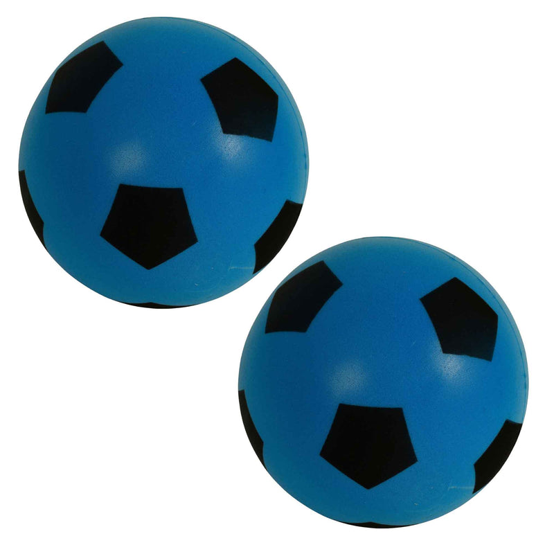 Blue Foam Football - Pack of 2 - 19.4cm