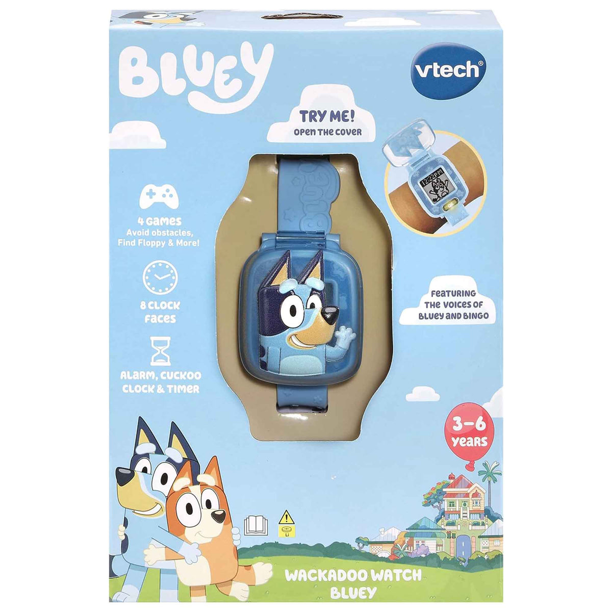 VTech Bluey Wackadoo Wristwatch - Bluey Electronic Learning