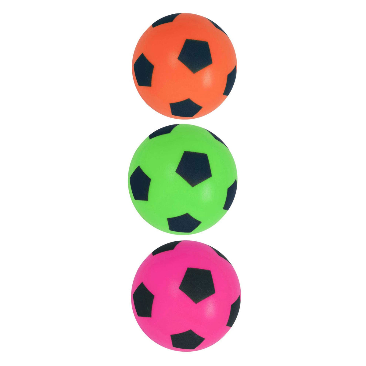 Foam Football Pack Of 12 - Orange (19.4cm) Footballs