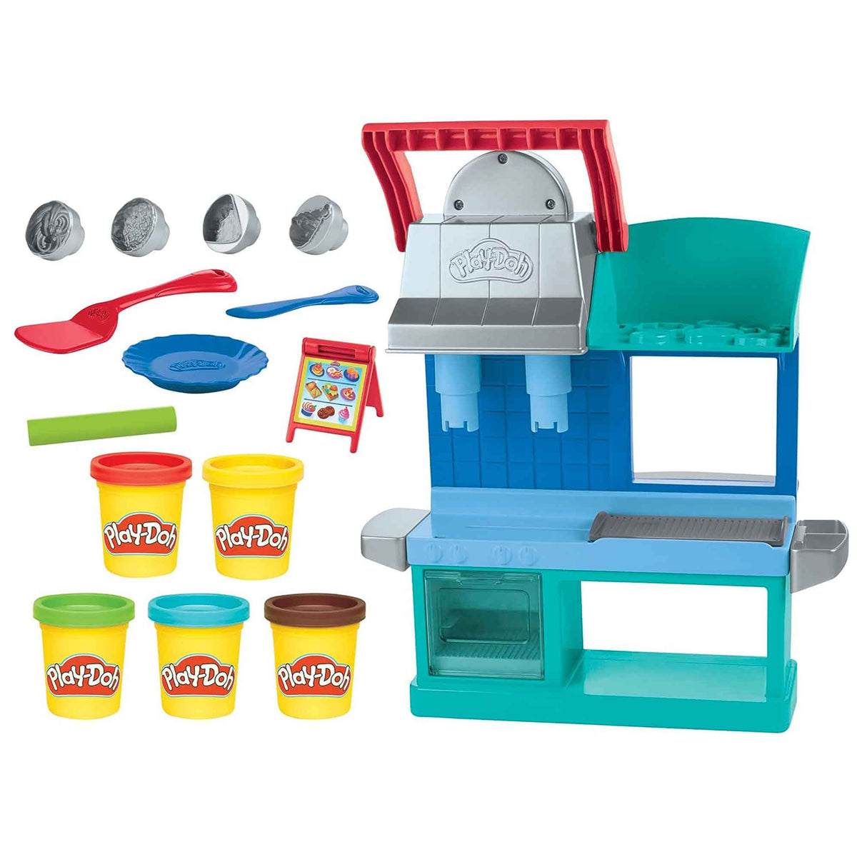 Play-Doh Kitchen Creations Busy Chef&#39;s Restaurant Playset