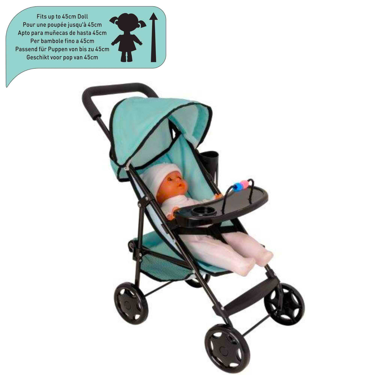 Chicco Ulala Playtime Dolls Pushchair - stylish, durable, and fun doll stroller for kids