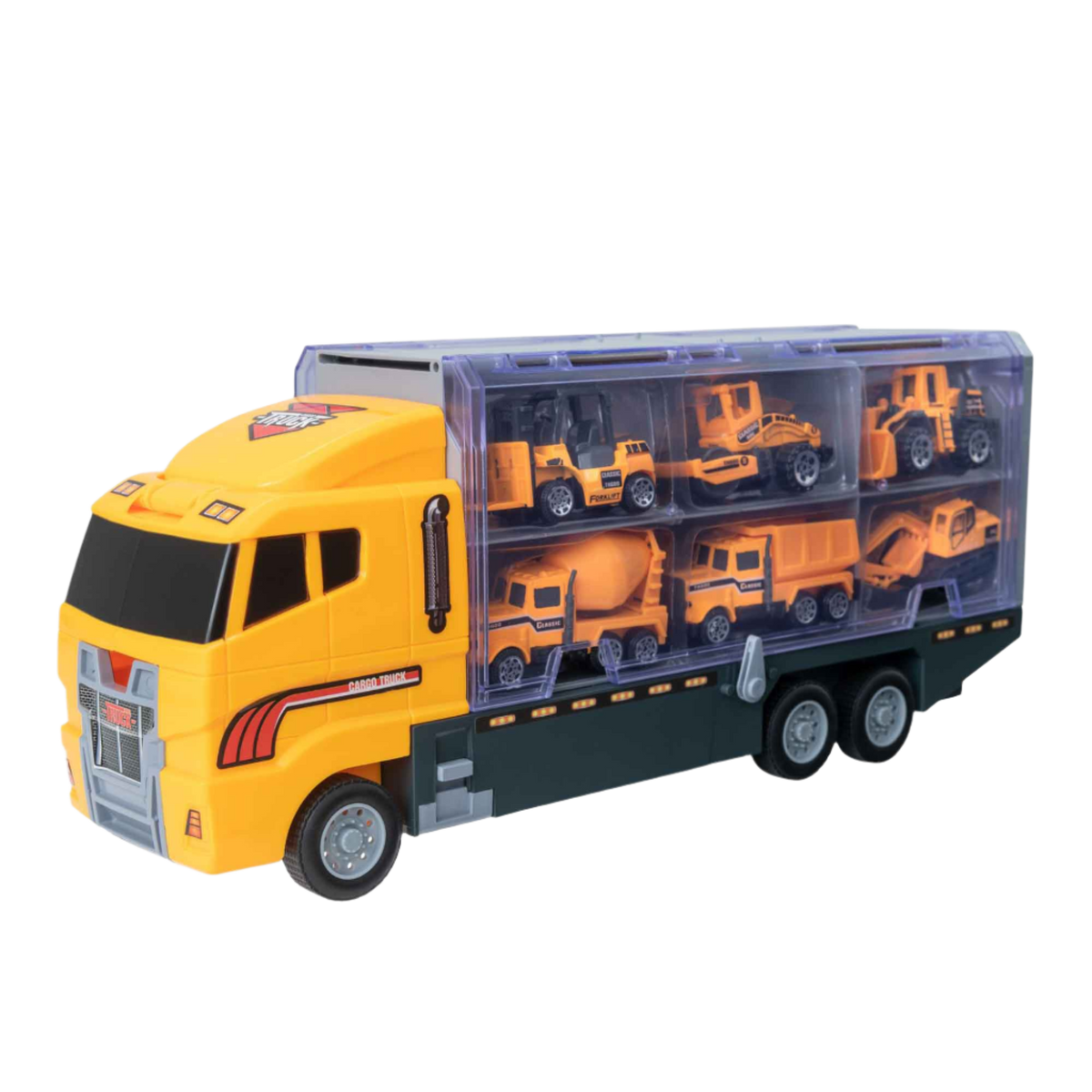 Teamsterz Construction Transporter Toy Truck Playset Construction Vehicles
