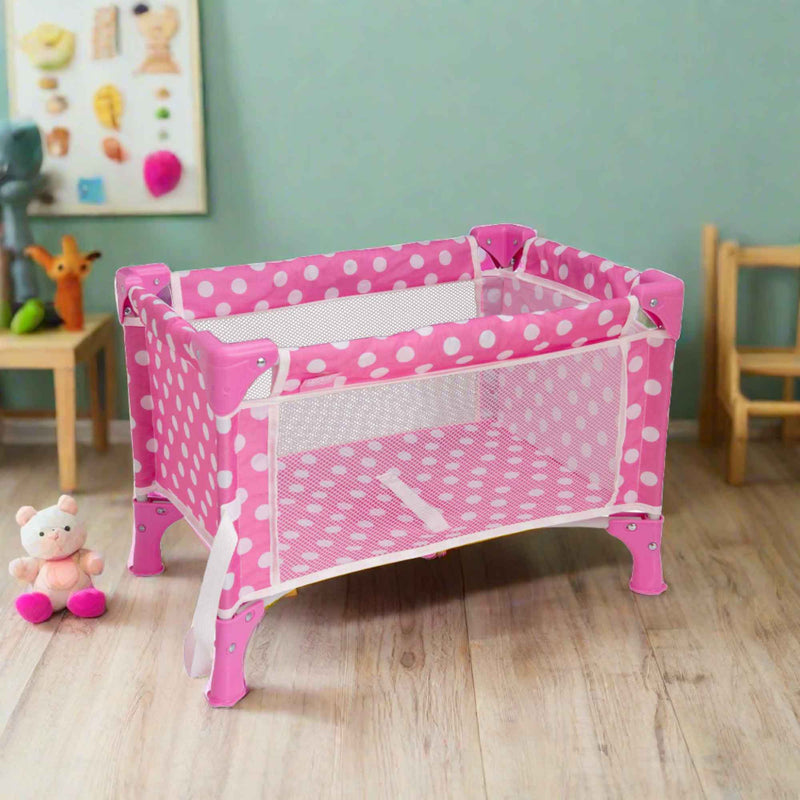 Dolly Tots Travel Dolls Cot