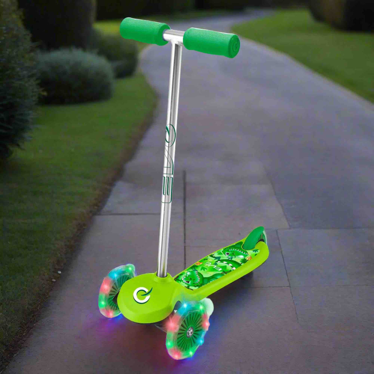 EVO Light-Up Move &#39;N&#39; Groove Scooter - Dinosaur