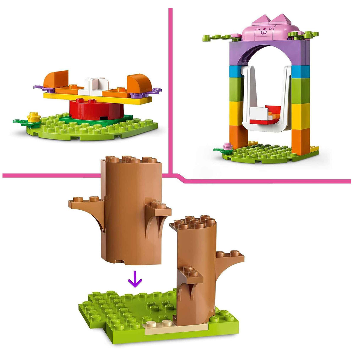 LEGO Gabby&#39;s Dollhouse  Kitty Fairy&#39;s Garden Party Set