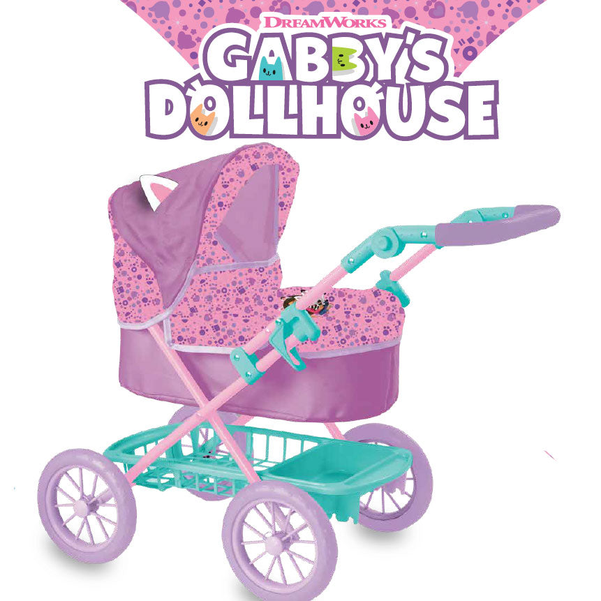 Gabby's Dollhouse Roamer Dolls Pram