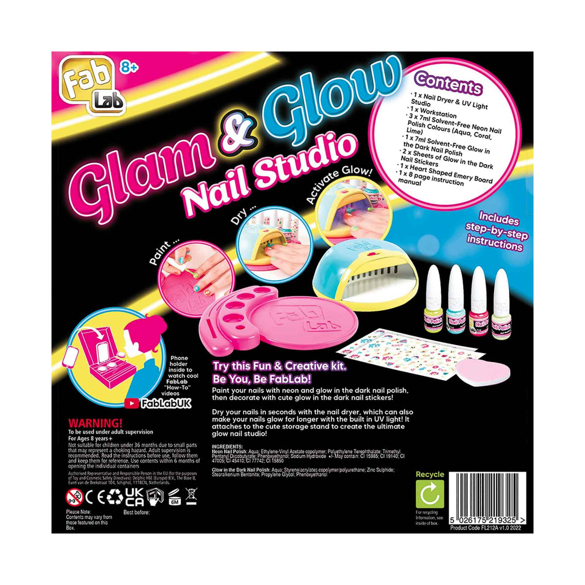 FabLab Glam &amp; Glow Nail Studio