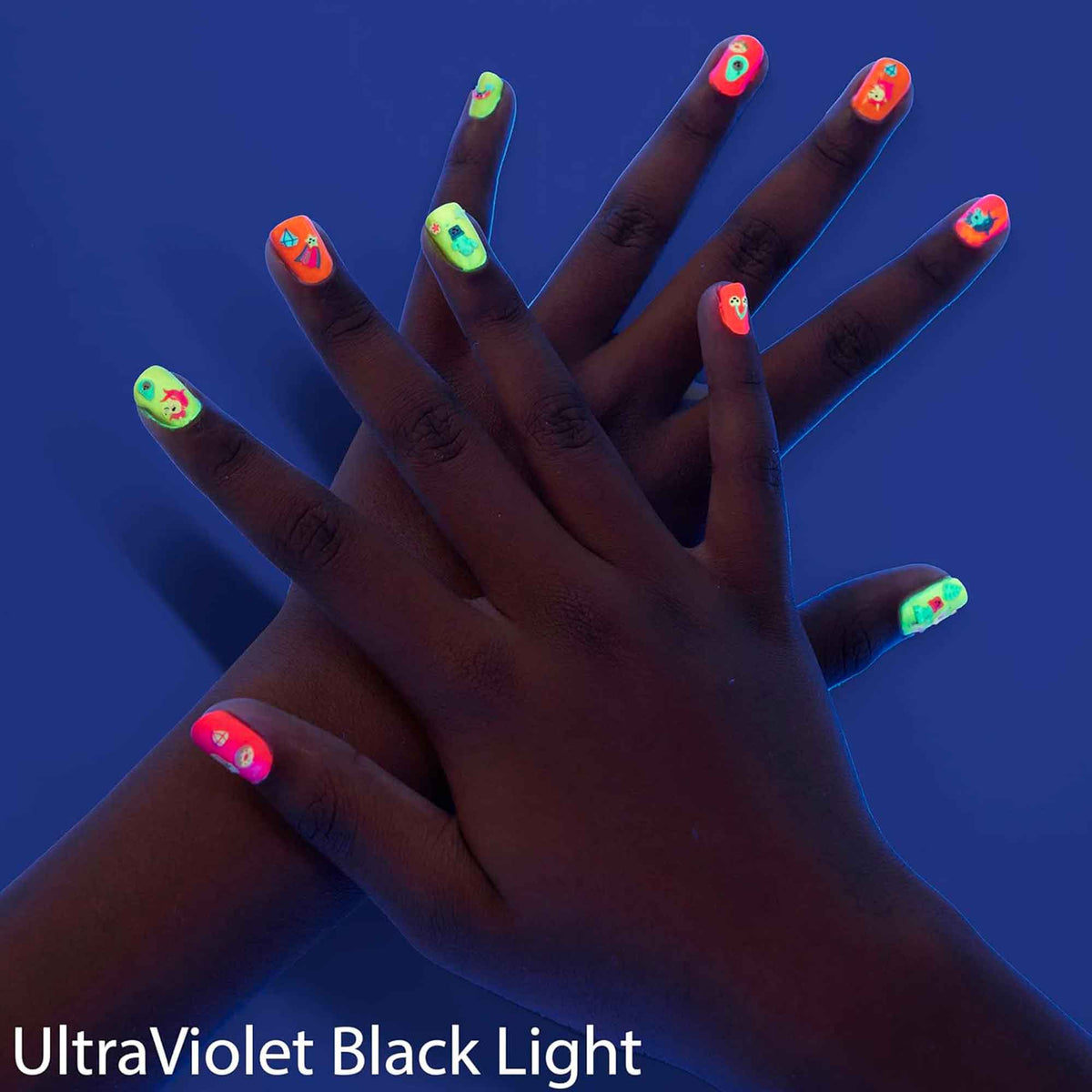 FabLab Glow in the Dark Nail Art Craft Kits