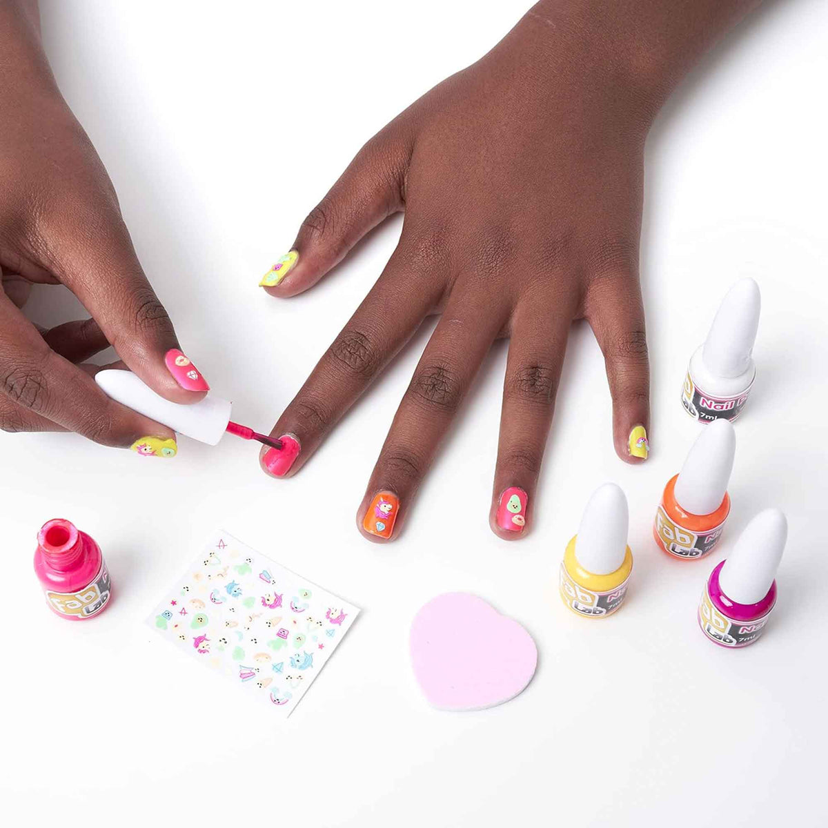 FabLab Glow in the Dark Nail Art Craft Kits