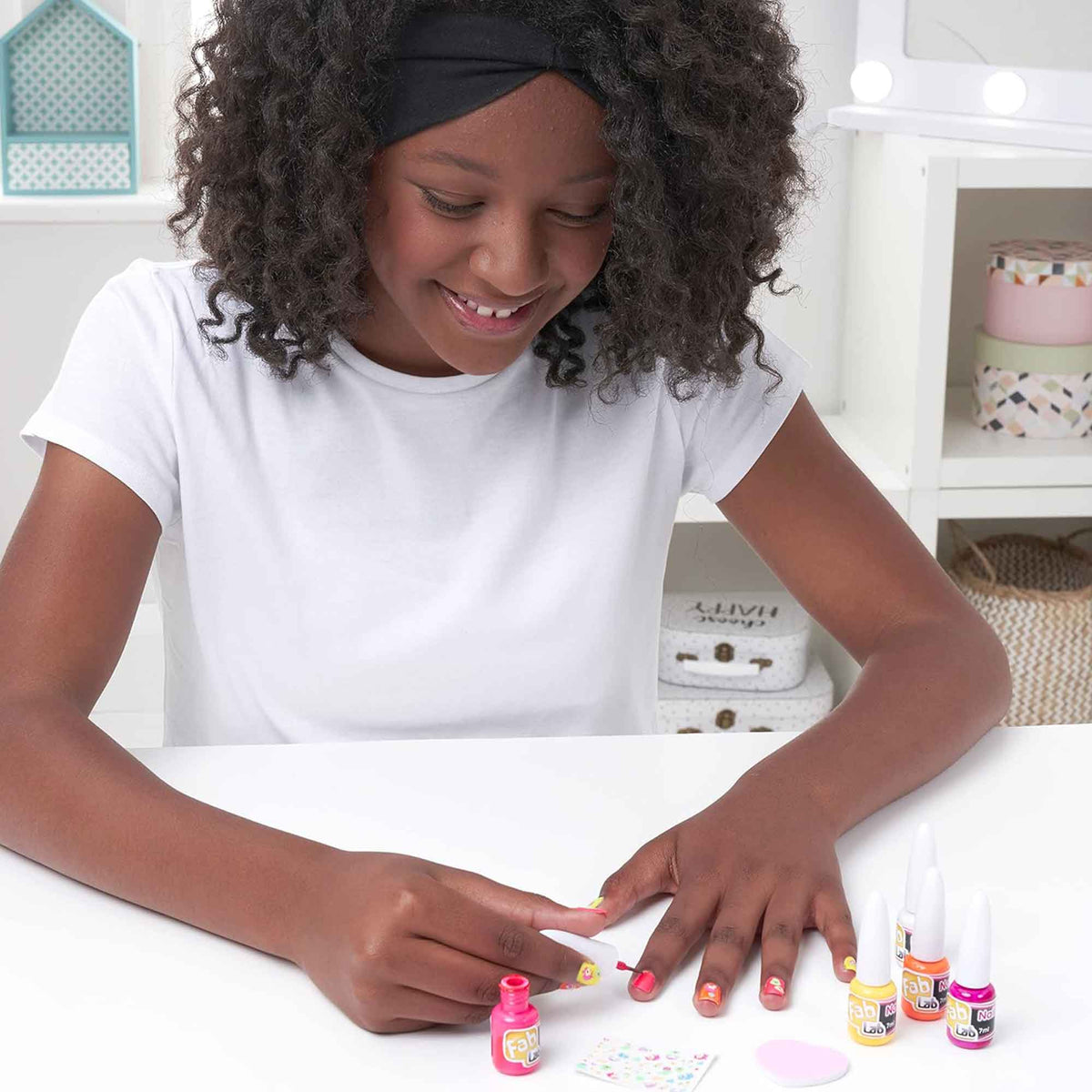FabLab Glow in the Dark Nail Art Craft Kits