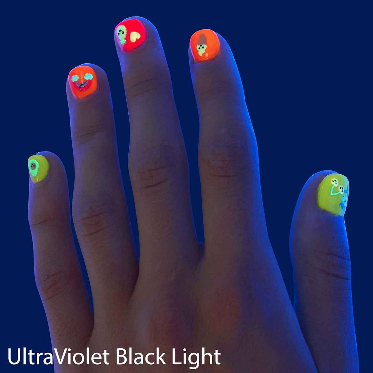 FabLab Glow in the Dark Nail Art Craft Kits