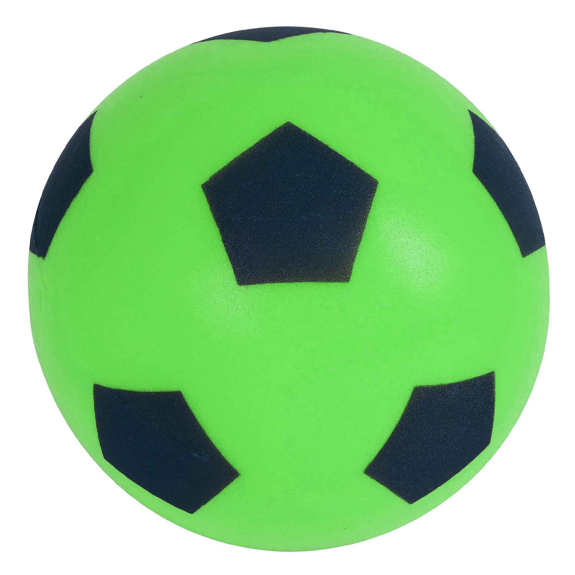 19.4cm Foam Football Green Footballs