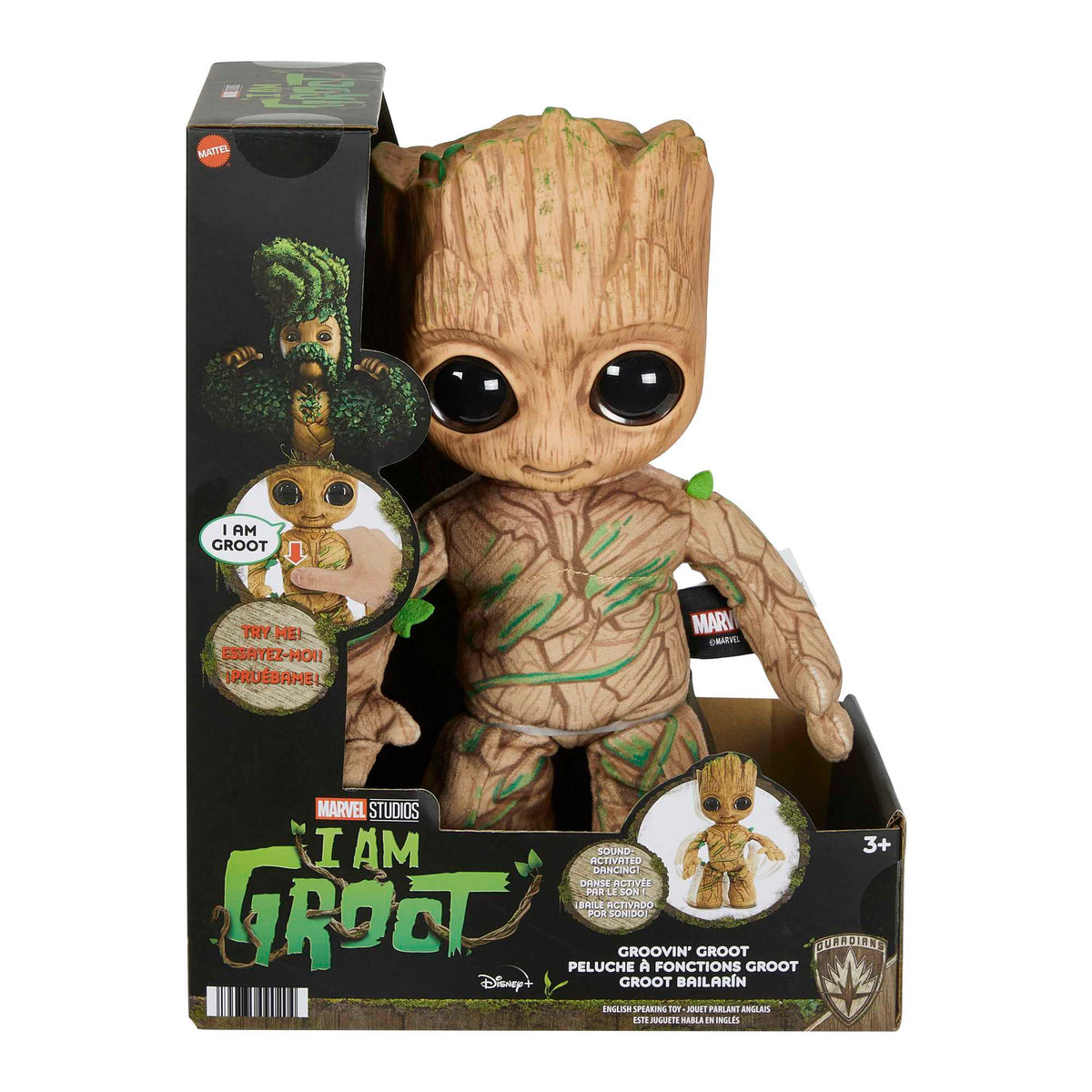 Marvel I Am Groot Groovin&#39; Groot Feature Plush Soft Toys