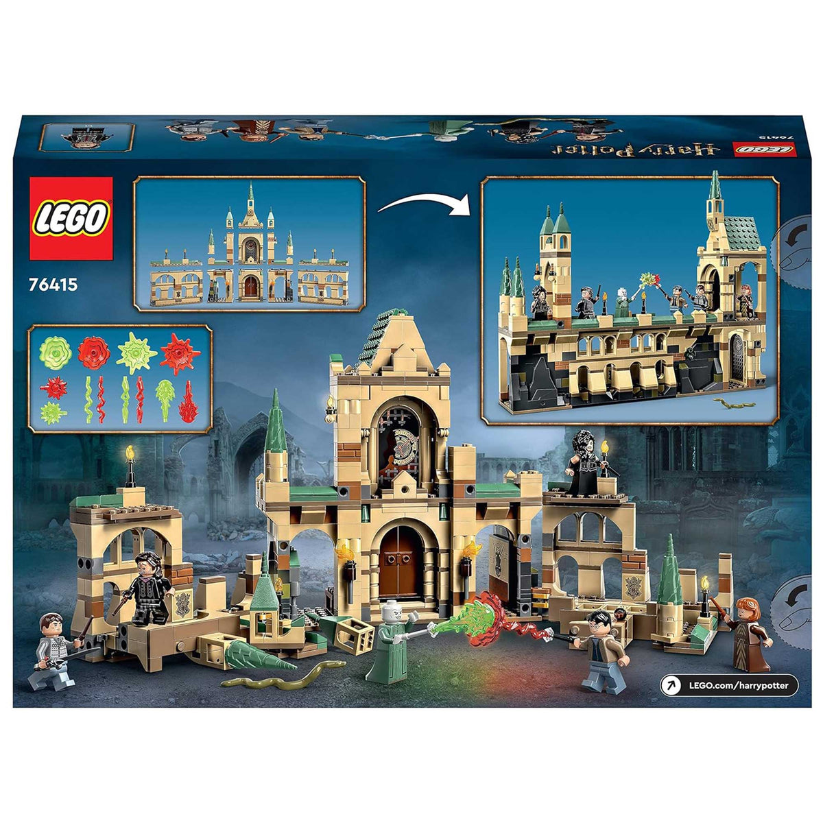LEGO Harry Potter 76415 The Battle of Hogwarts Castle Toy Playset