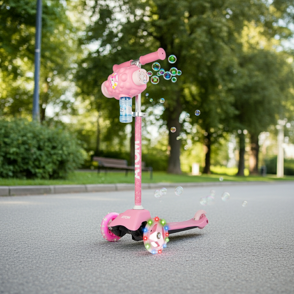 ATOM Childrens Bubble Cruiser Scooter - Unicorn