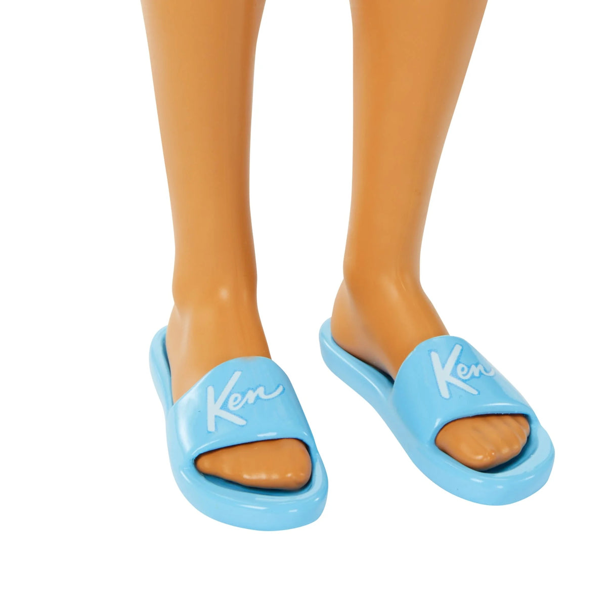 Ken Doll with Swim Trunks and Beach-Themed Accessories