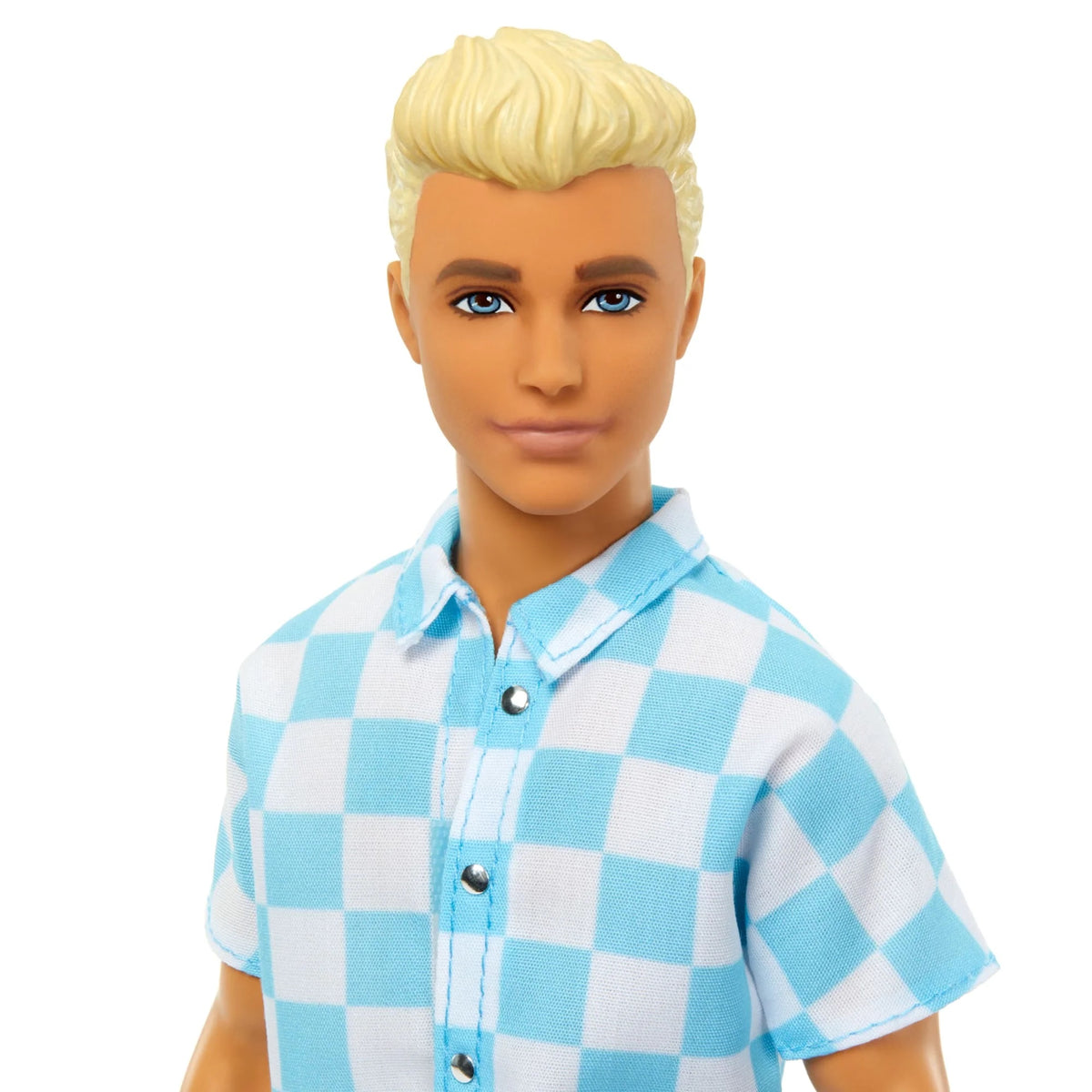 Ken Doll with Swim Trunks and Beach-Themed Accessories