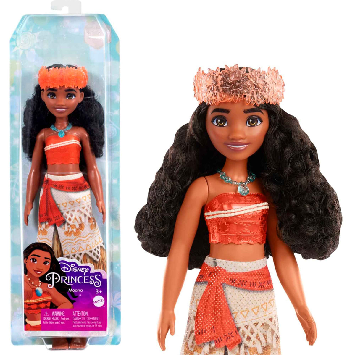 Disney Princess Doll Moana Posable Fashion Doll