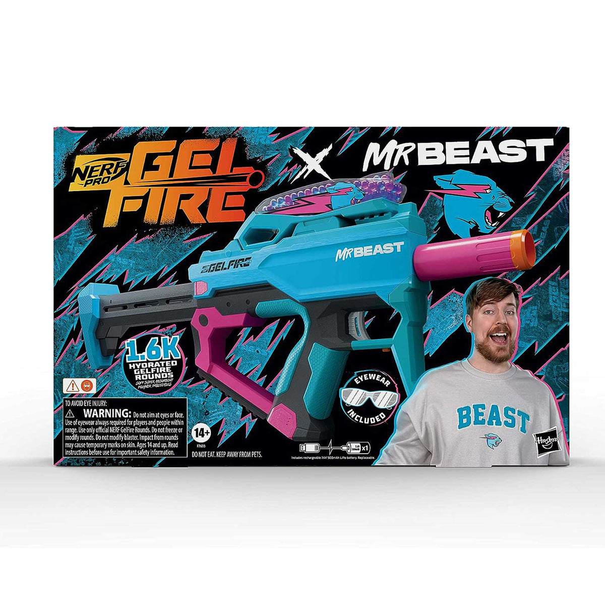 NERF Pro Gelfire Mythic Blaster x Mr Beast