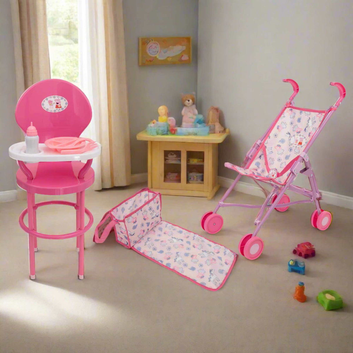 Peppa Pig Doll Nursery Set Dolls Accessories