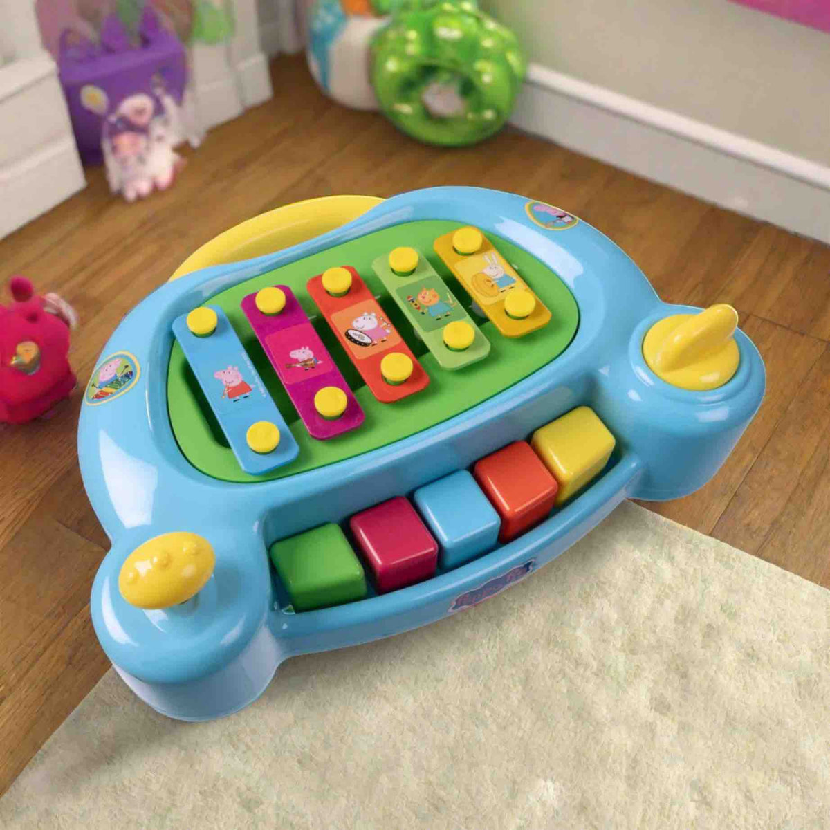Peppa Pig My First 2-IN-1 Piano - Xylophone &amp; Piano Musical Toys