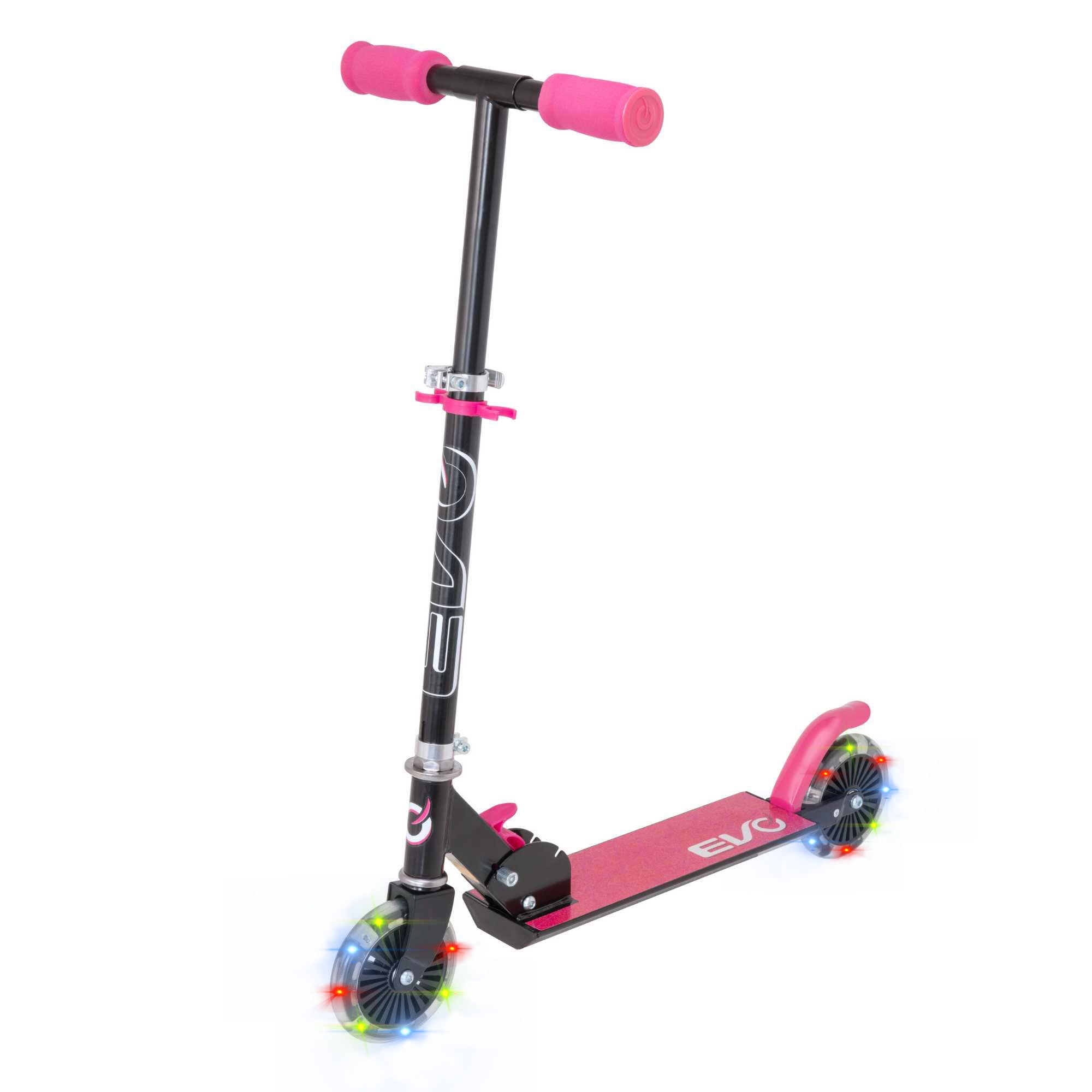 EVO Light Up Inline Scooter - Pink