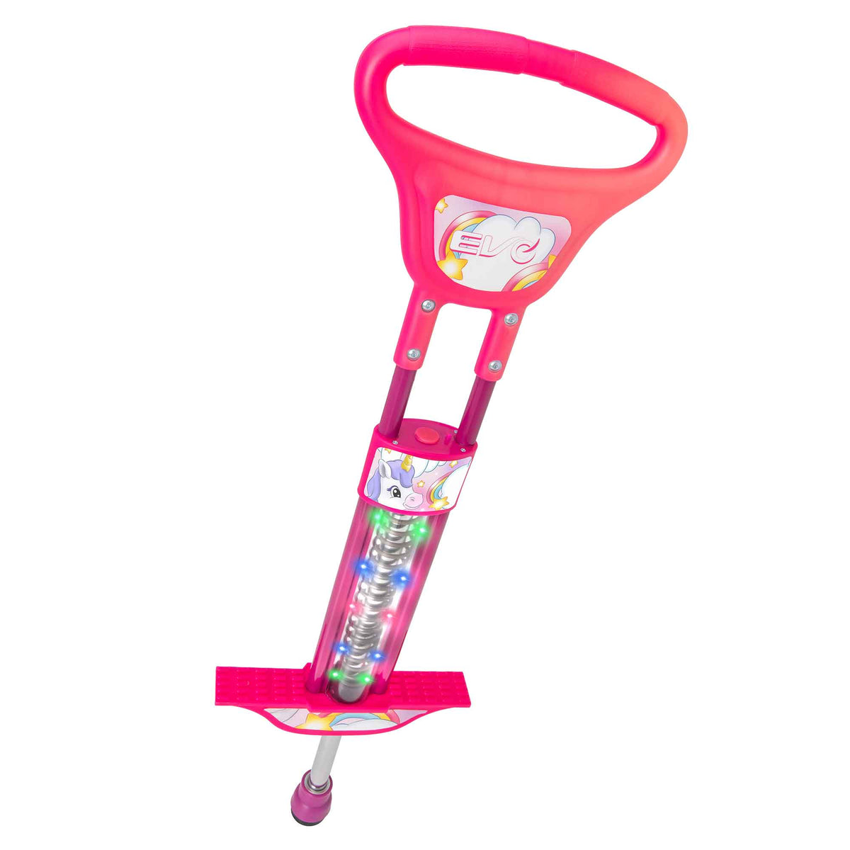 EVO Light-UP Pogo Stick - Unicorn