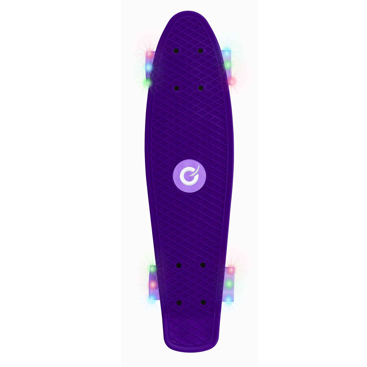 EVO 22&quot; Light Up Penny Board - Purple