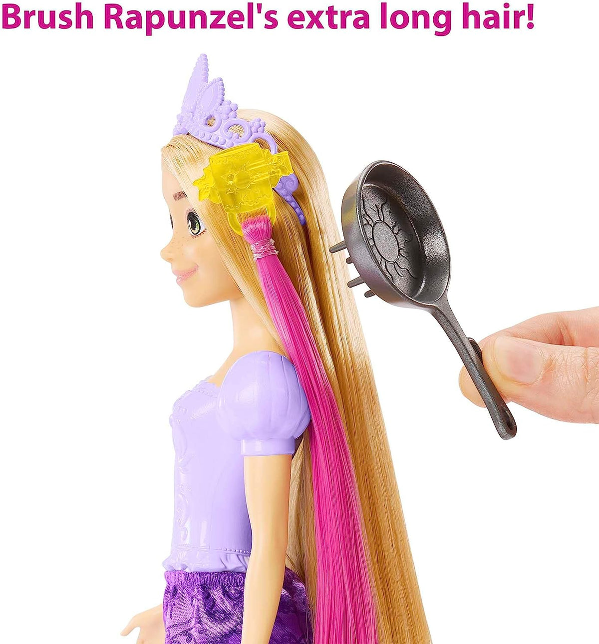 Disney Princess Fairy-Tale Hair Rapunzel Fashion Doll &amp; Accessories