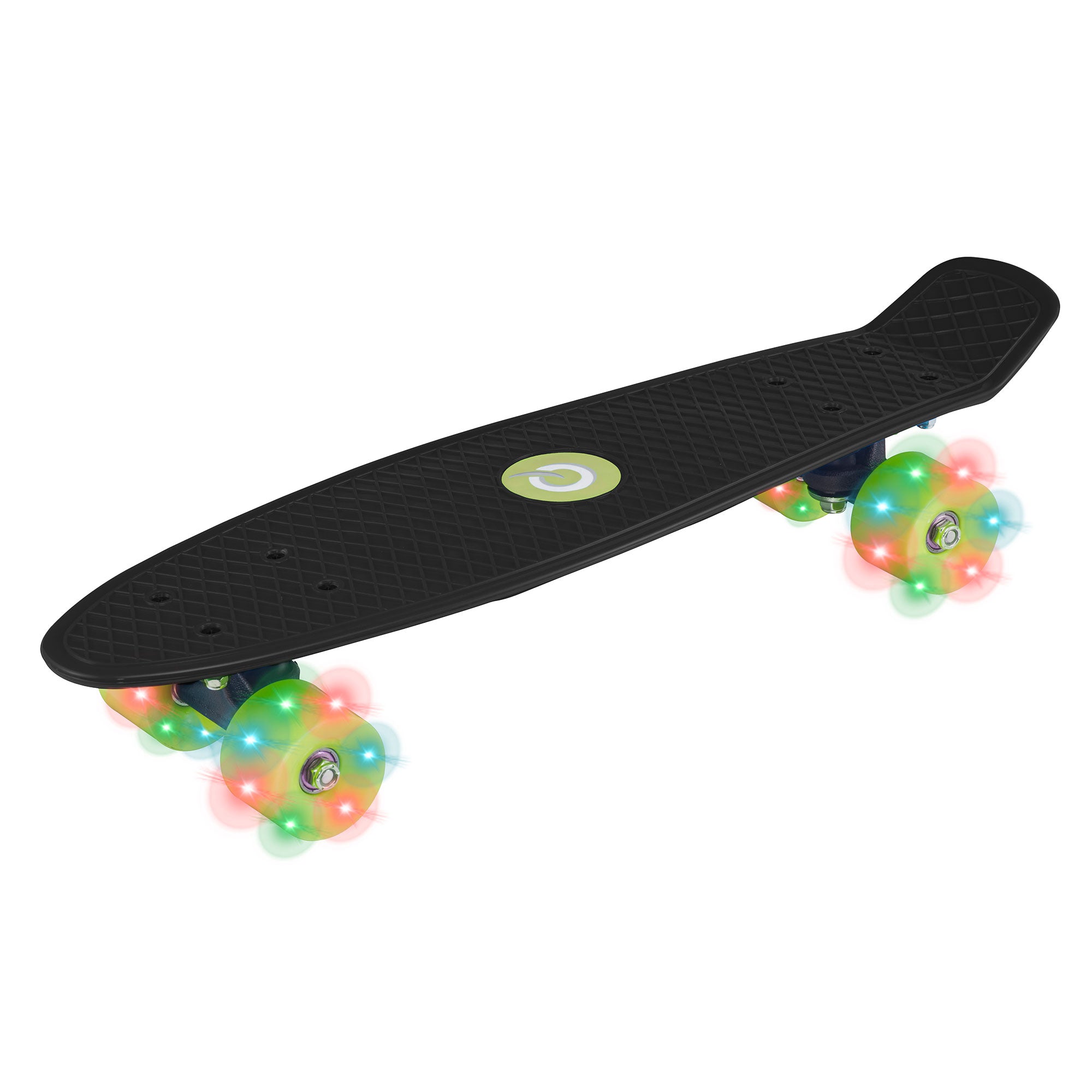 EVO 22" Light Up Penny Board - Black Skateboards