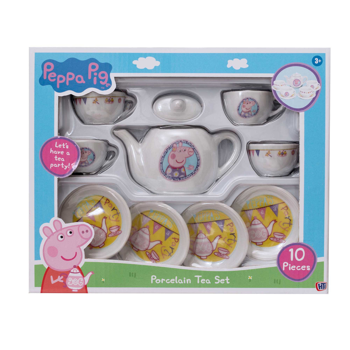 Peppa Pig Porcelain Tea Set Kitchens &amp; Household