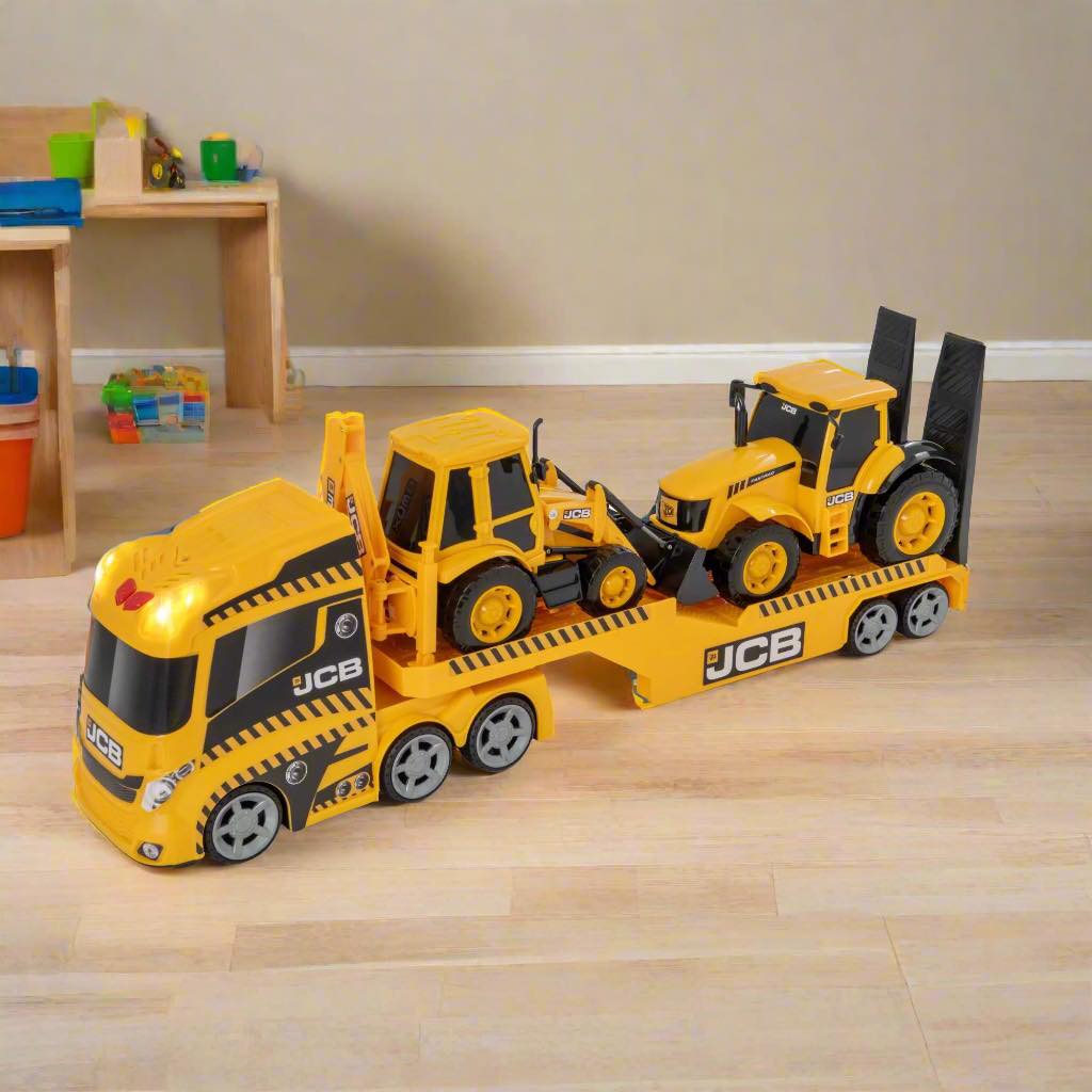 JCB Heavy Load Hauler Transporter Truck - Large Construction Vehicles