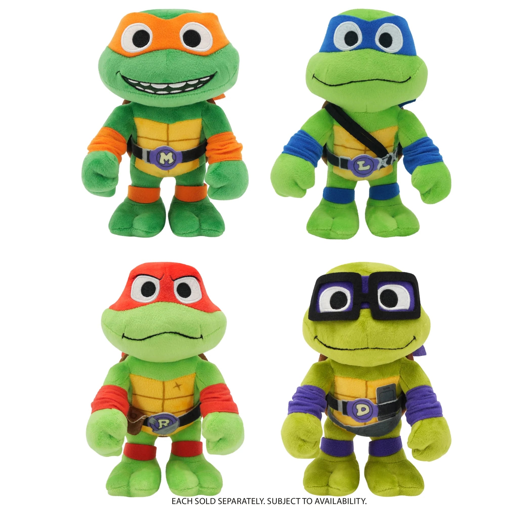 Teenage Mutant Ninja Turtles 8" Plush Assorted