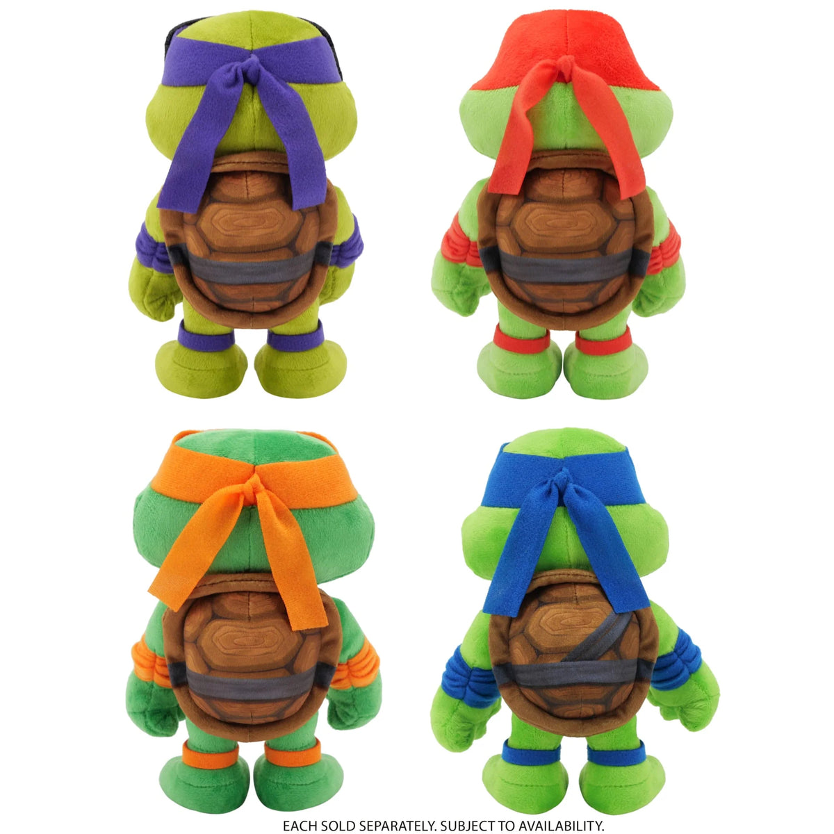 Teenage Mutant Ninja Turtles 8&quot; Plush Assorted Soft Toys