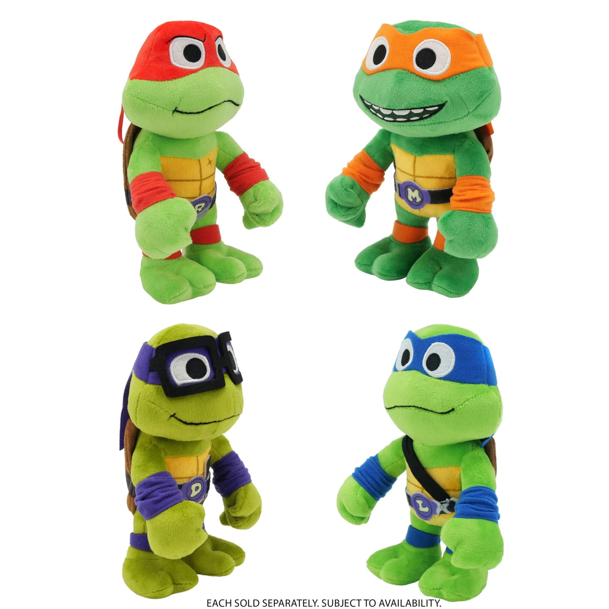 Teenage Mutant Ninja Turtles 8&quot; Plush Assorted Soft Toys