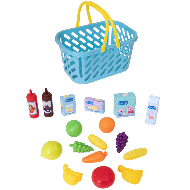 Peppa Pig Shopping Basket & Accessories Set