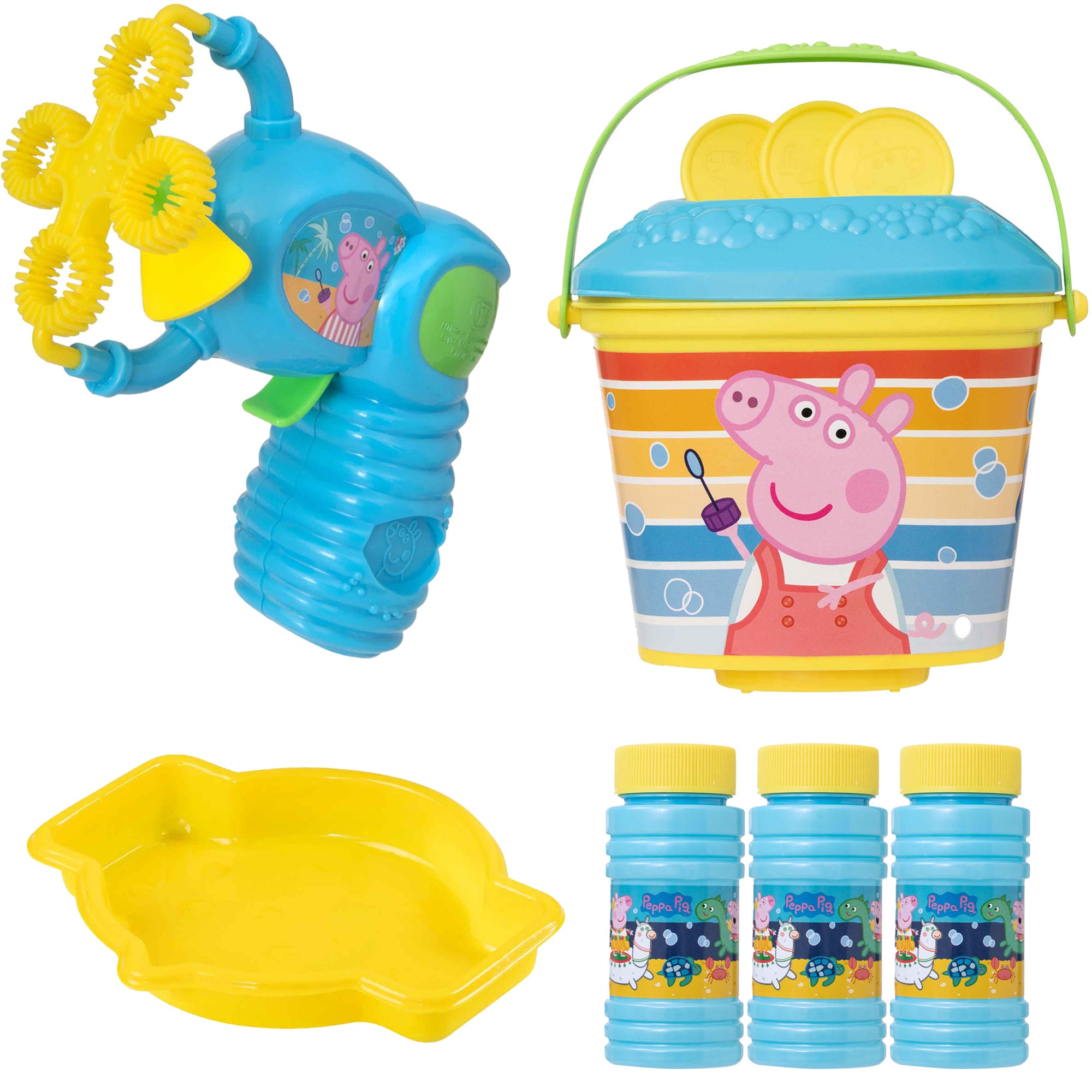 Peppa Pig Bubble Bundle - Includes Bonus Bubble Solution Bubble Toys
