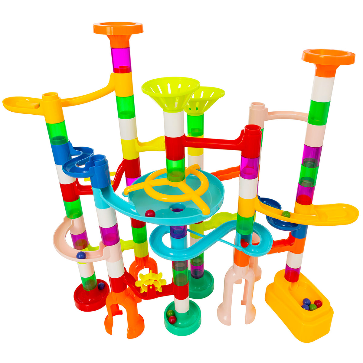  image of 100+ piece Marble Run from HTI