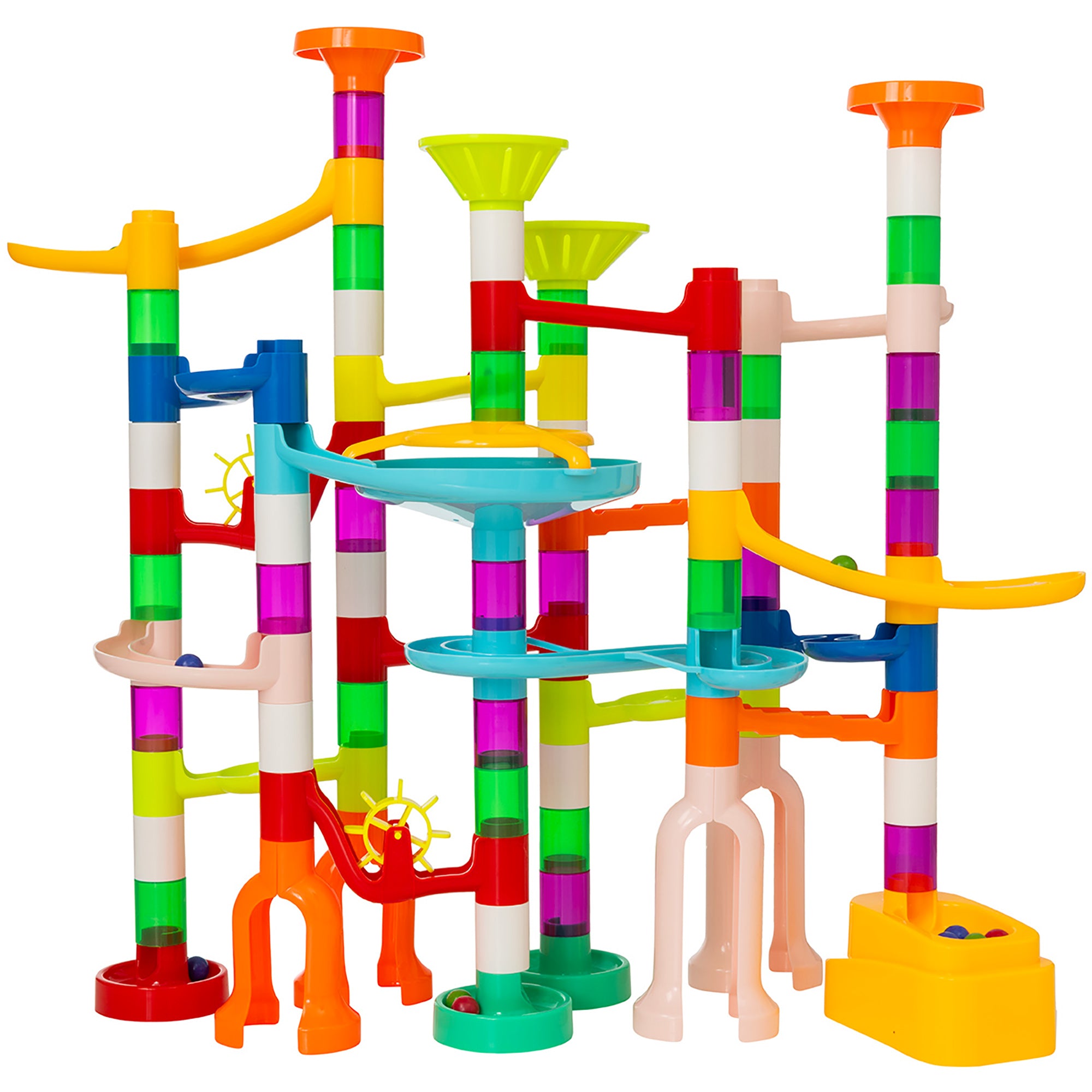 Epic Fun Marble Run Game, a thrilling building set for kids and adults. Create intricate tracks and race marbles through twists and turns for hands-on entertainment.