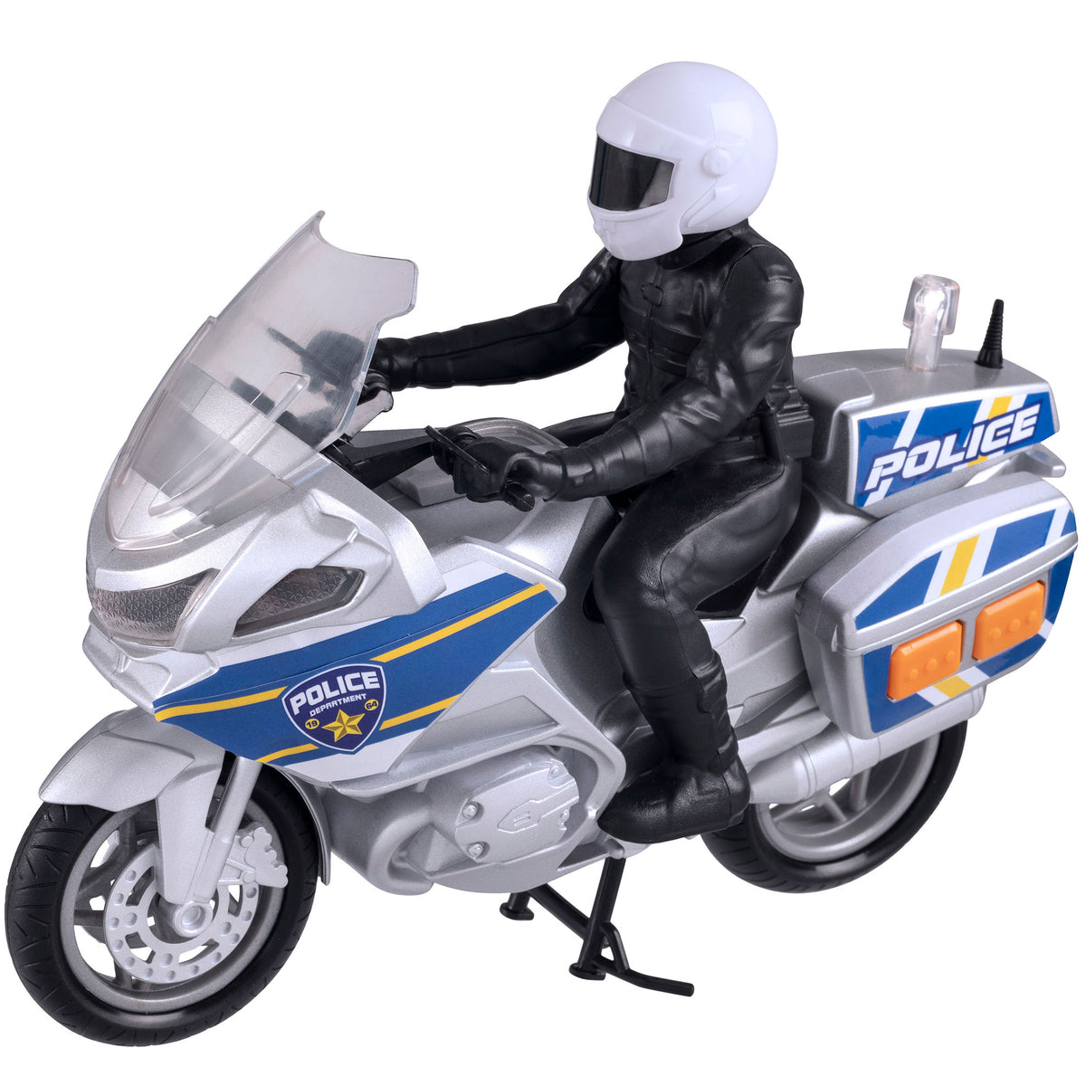 Teamsterz Mighty Machines Medium Police Bike Cars &amp; Transporters
