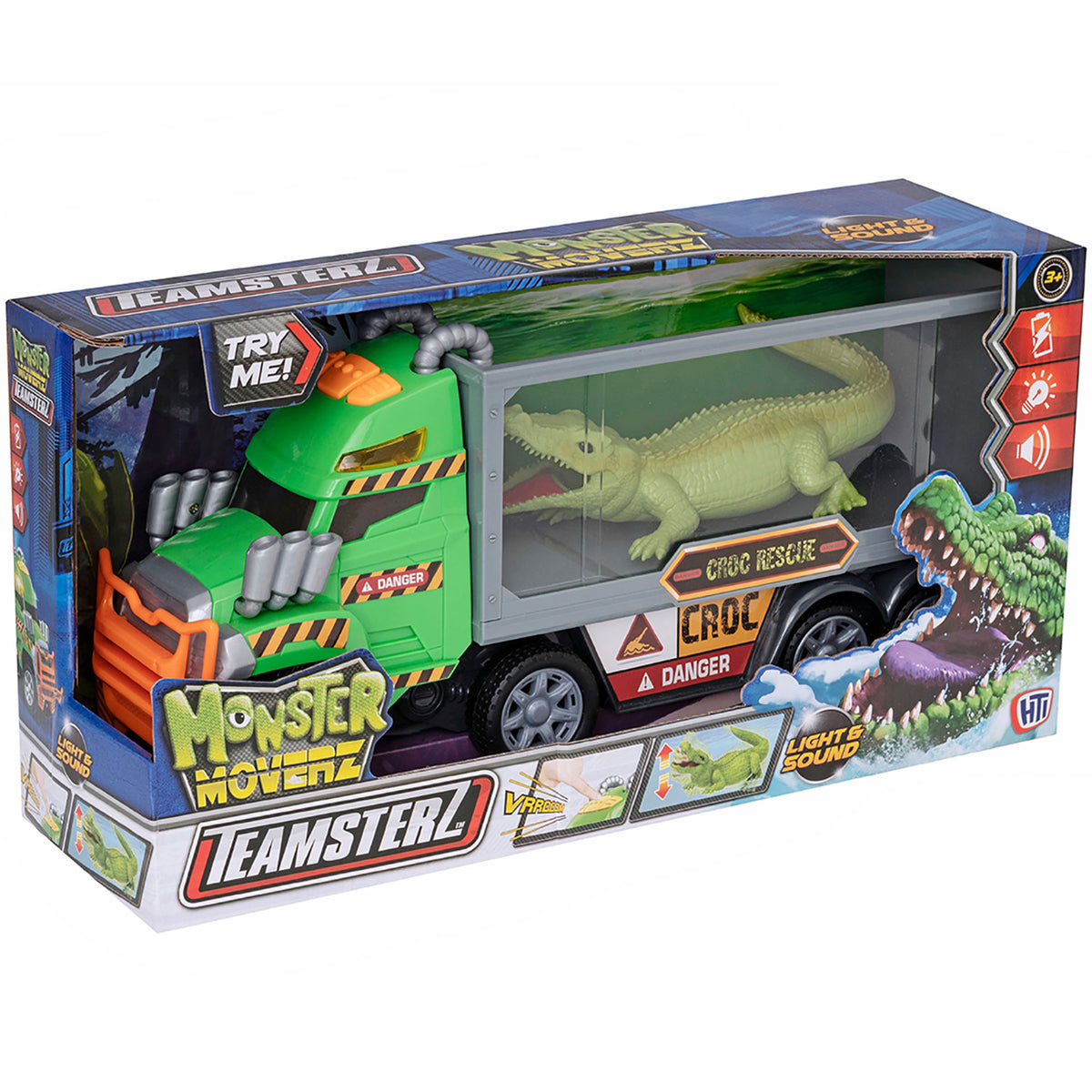 Teamsterz Monster Moverz Crocodile Rescue Transporter Cars &amp; Transporters