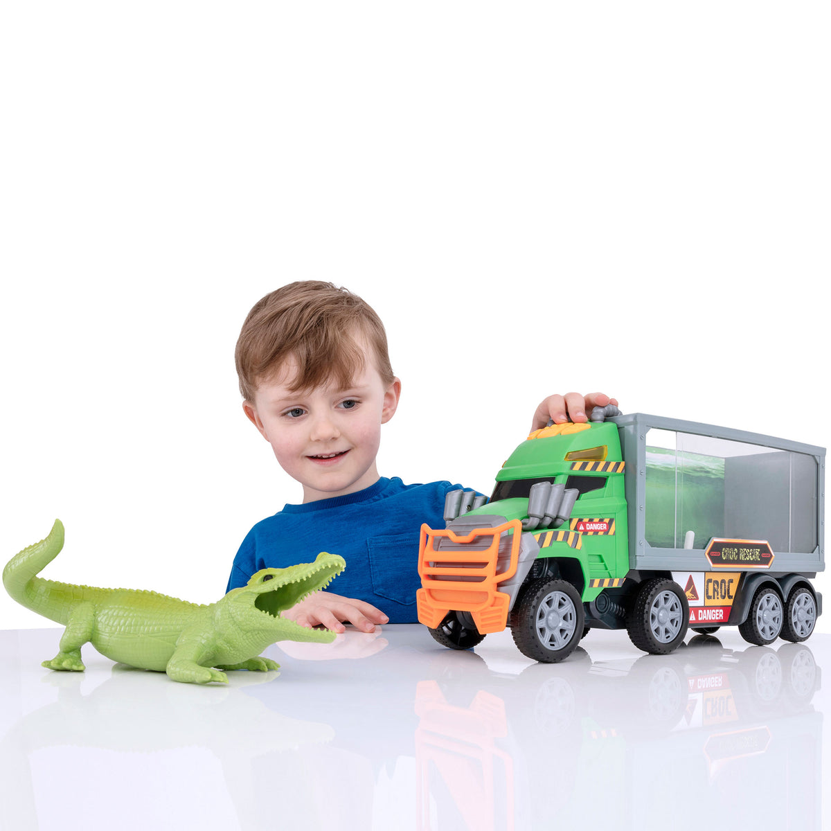 Teamsterz Monster Moverz Crocodile Rescue Transporter Truck
