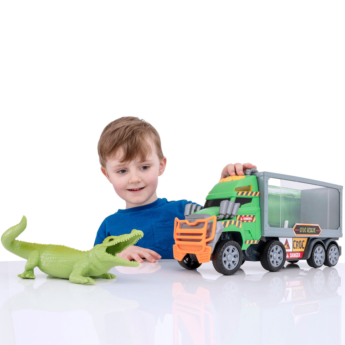 Teamsterz Monster Moverz Crocodile Rescue Transporter Cars &amp; Transporters
