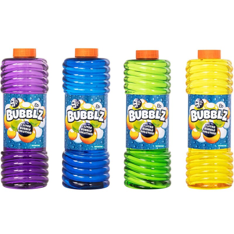 Bubblz 1Ltr. Bubble Solution Made From 100% Recycled Plastic