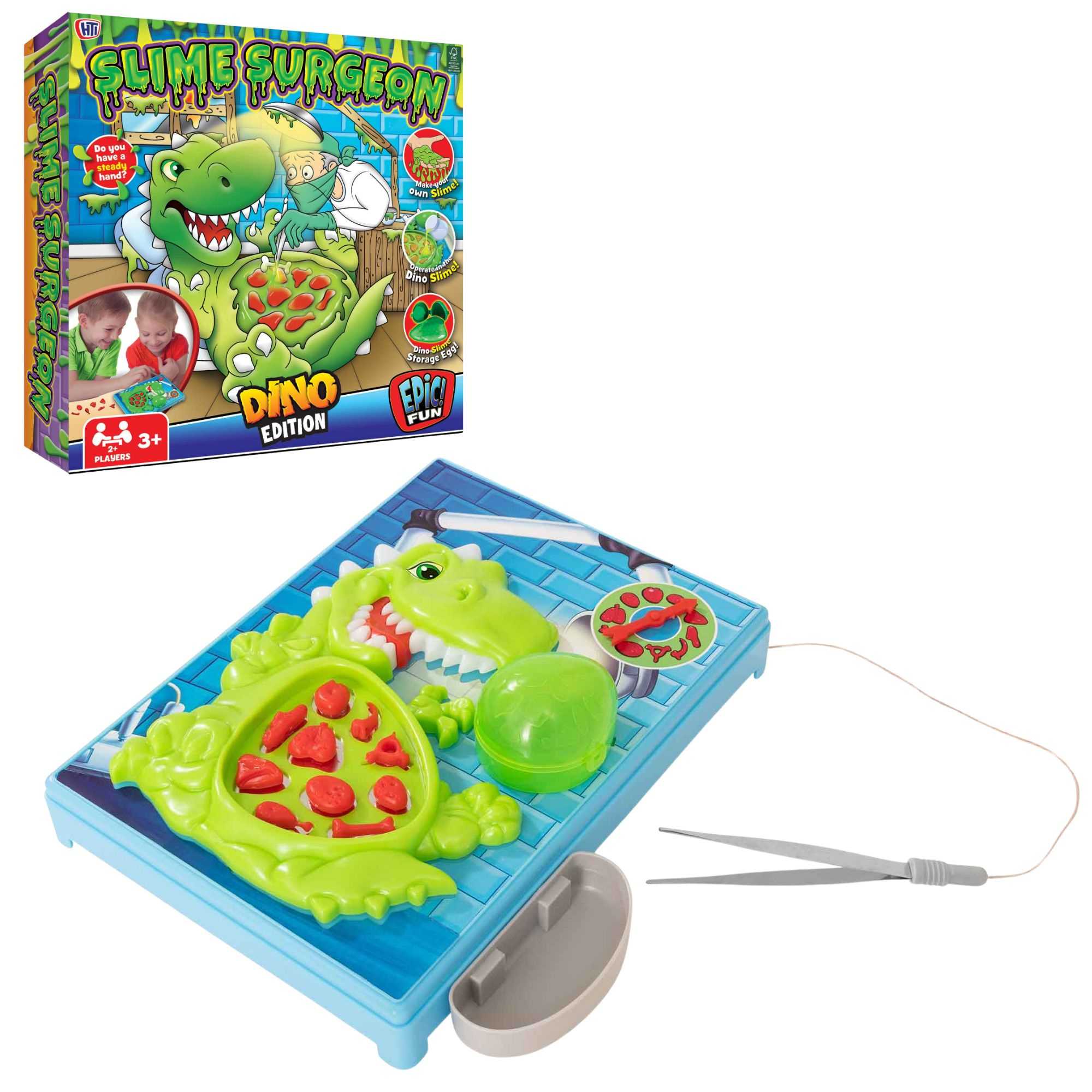 Slime Surgeon Game - Dinosaur Edition Boxed Family Games