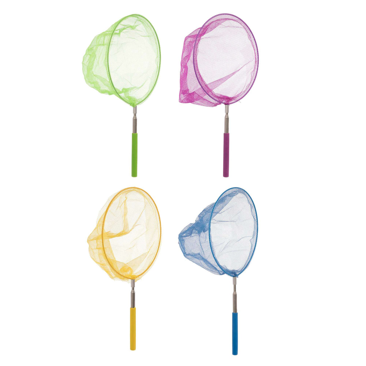 Hot Shots Extendable Kids Fishing Net | 4 Colours Available (Supplied Randomly) Garden Toys &amp; Games