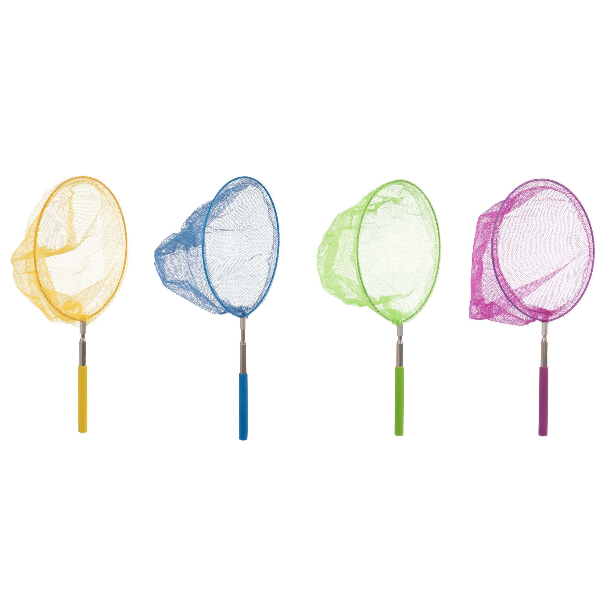 Hot Shots Extendable Kids Fishing Net | 4 Colours Available (Supplied Randomly) Garden Toys & Games