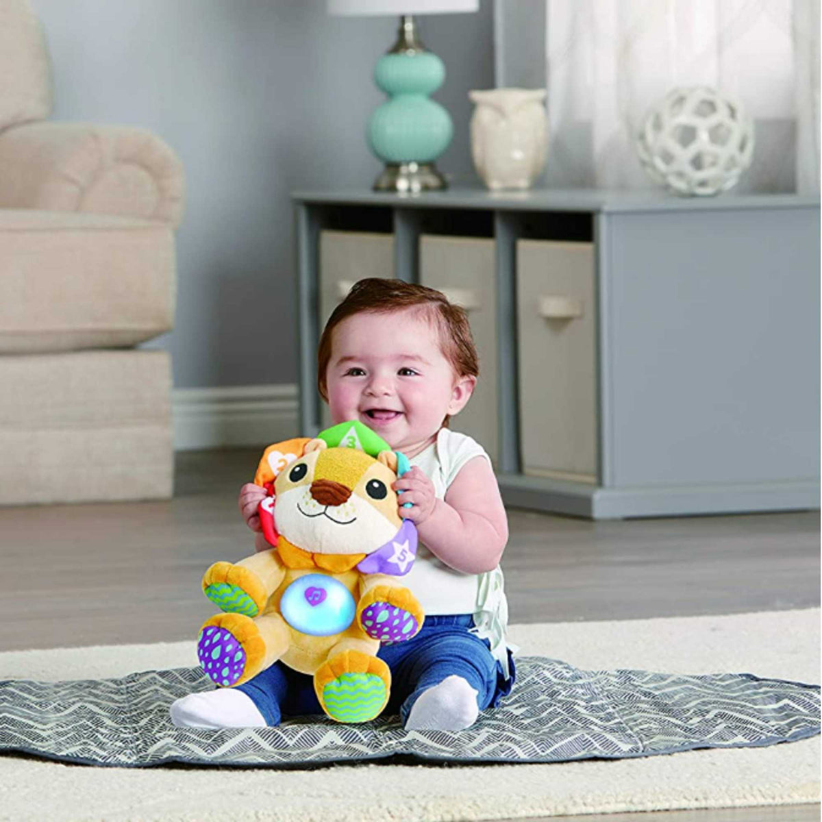 LeapFrog Lullaby Lights Lion Learning Toy