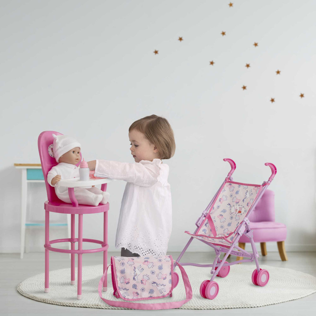 Peppa Pig Doll Nursery Set Dolls Accessories